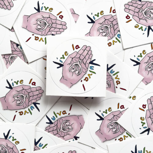 1_Evelyn-Victor_Aufkleber-Vulva